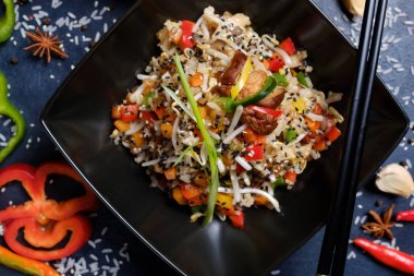 oryantal geleneksel gıda kültür chopsticks
