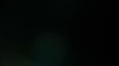 gerçek lens flare bokeh ışık daire hareketi