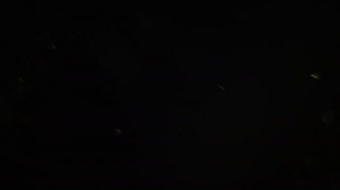 toz parçacık yüzen bulanıklık bokeh lekeleri siyah