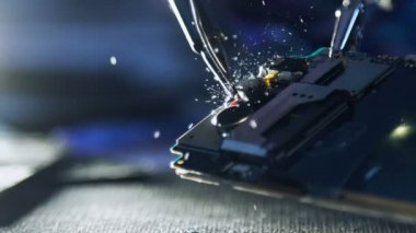 Atölye dersleri teller lehim tamir telefon