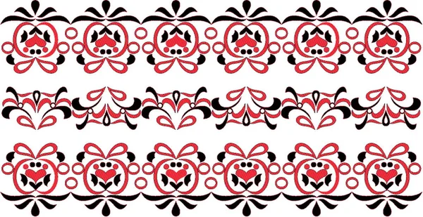 Hongaarse mooie folk art — Stockvector