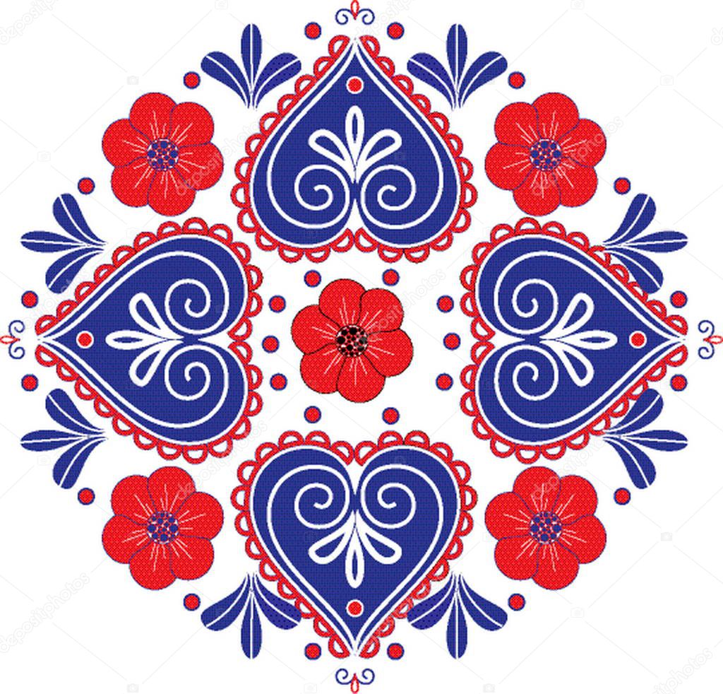 Hungarian beautiful folk art 