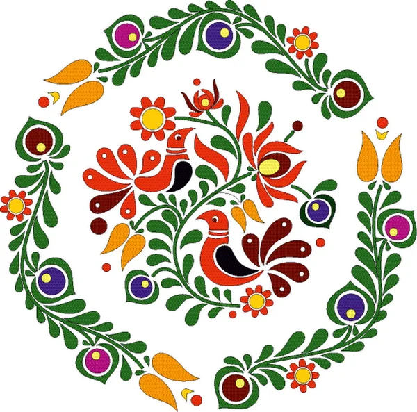 Hungarian beautiful folk art Stock Vector Image by ©molnar_andrea_andi