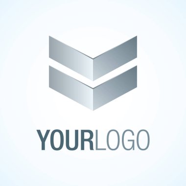 zarif vektör logosu.