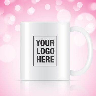 Vektör kahve kupa beyaz