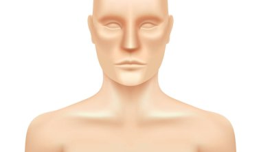 Asyalı erkek modeli beyaz bir arkaplanda izole edildi.