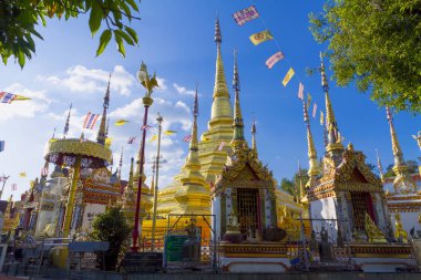 Mimari altın, güneşli güzel.