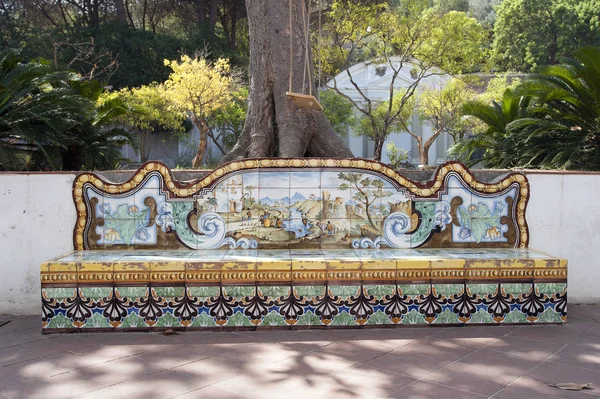 Öffentlicher Park, ischia. — Stockfoto