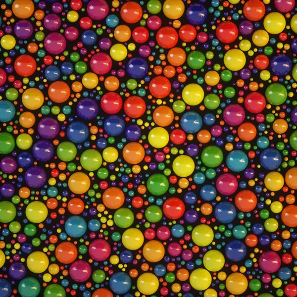 Decorative Background Colored Balls Royalty Free Stock Images