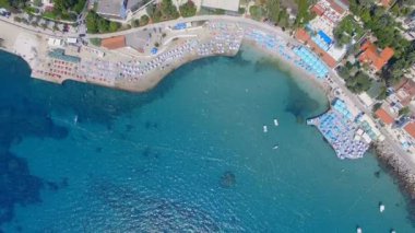 Karadağ Beach, Herceg Novi, Boka Kotorska 2 havadan görünümü