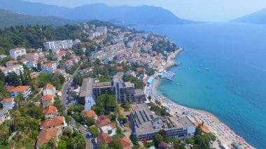 Karadağ Beach, Herceg Novi, Boka Kotorska 4 havadan görünümü