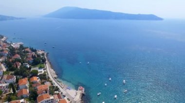 Karadağ Beach, Herceg Novi, Boka Kotorska 5 havadan görünümü