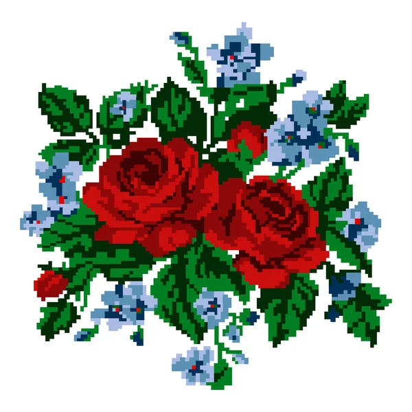 renkli buket çiçek.