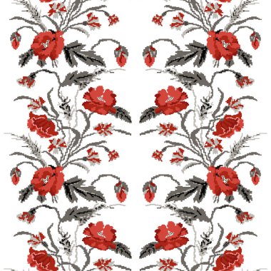 Buket çiçek renk. Desen.