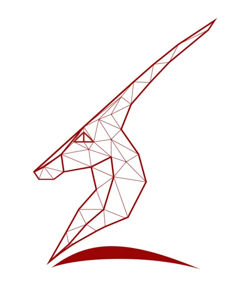 Ilustrace z antilopy — Stockový vektor