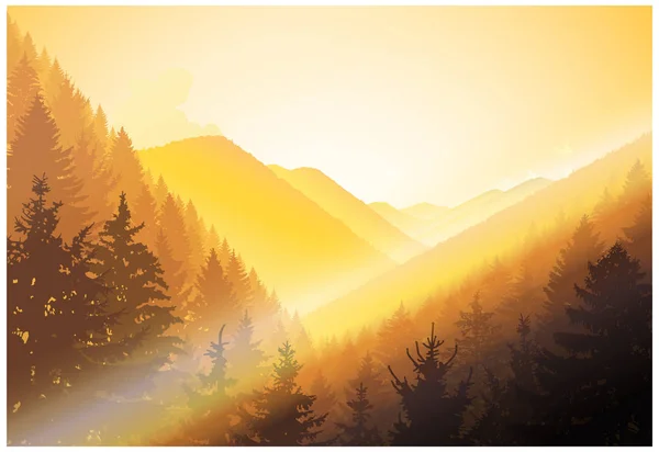 dağların Panoraması.