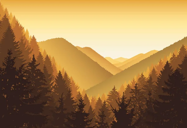 dağların Panoraması.