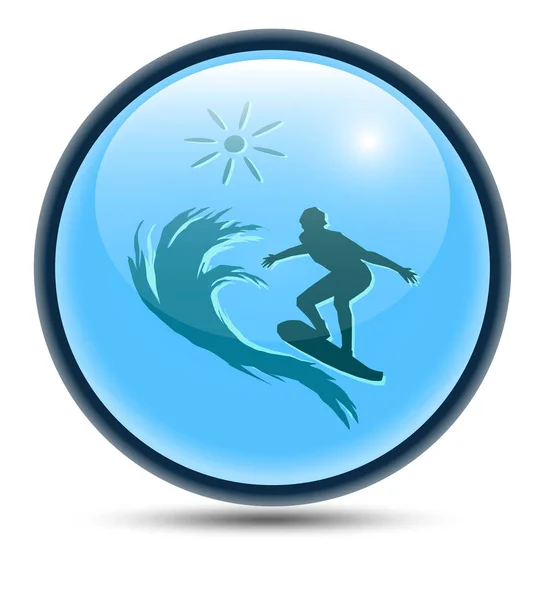 Icon of water recreation. — Stock Photo, Image
