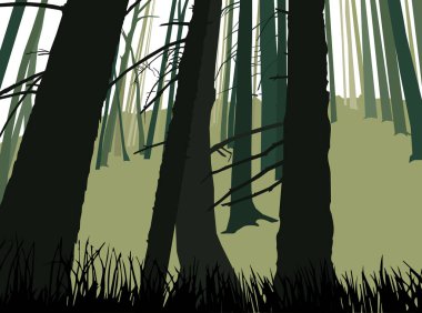 Görüntü manzara. Eko afiş. 