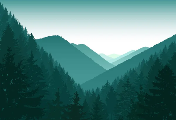 Görüntü manzara. Dağlar.