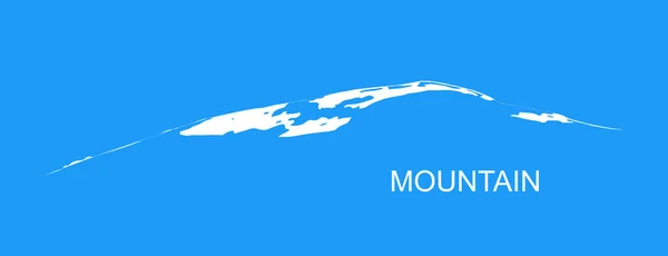 Logo of mountain — Stock Photo, Image