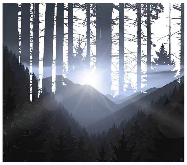 dağların Panoraması.