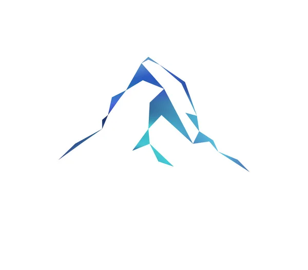 Логотип гор — стоковое фото