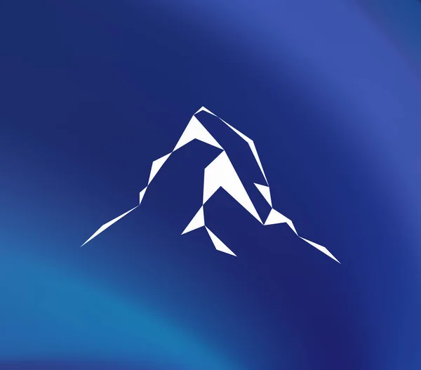 Λογότυπο των βουνών — Φωτογραφία Αρχείου