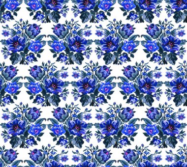 Çiçeklerin kusursuz deseni.