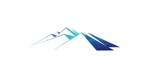 Logotipo de montañas — Foto de Stock