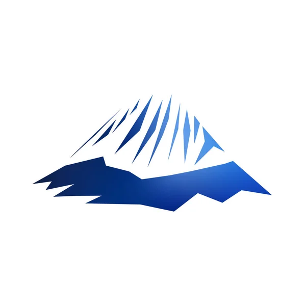 Λογότυπο των βουνών — Φωτογραφία Αρχείου