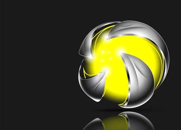 Logo della palla — Foto Stock