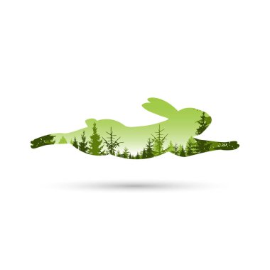 hare silüeti