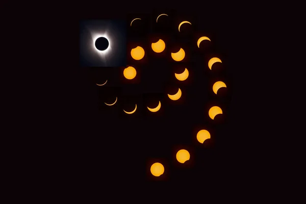 Total Solar Eclipse 2017 — Stockfoto