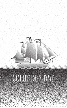 Vektör gemi ayrı düzenlenebilir elemanları ile.