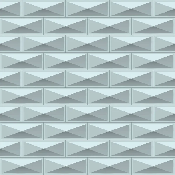 White tiles texture. Seamless pattern — Stock Vector