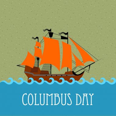 Vektör gemi ayrı düzenlenebilir elemanları ile.