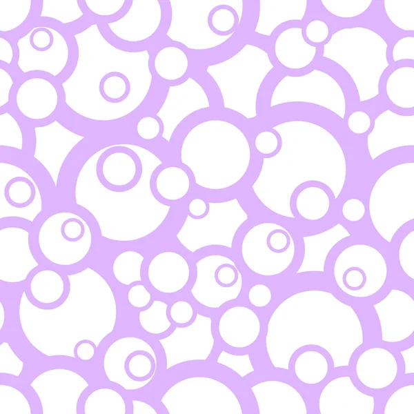 Patrón abstracto sin costuras de círculos de colores — Vector de stock