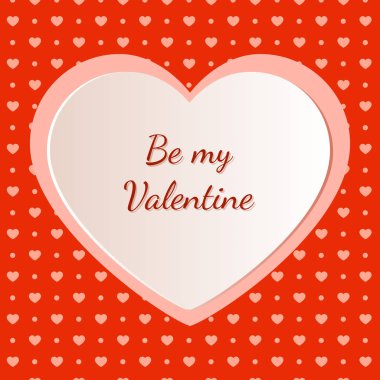 Sevgililer günü tebrik kartı tasarımı