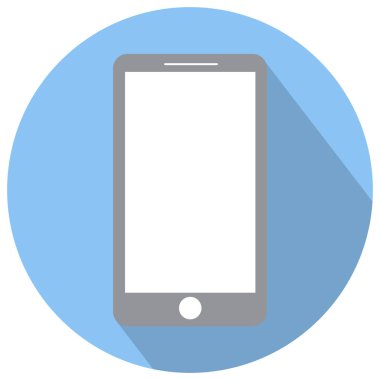 Akıllı Telefon Düz Simgesi