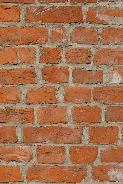 Background from the surface of the red brickwork — Stock Photo, Image
