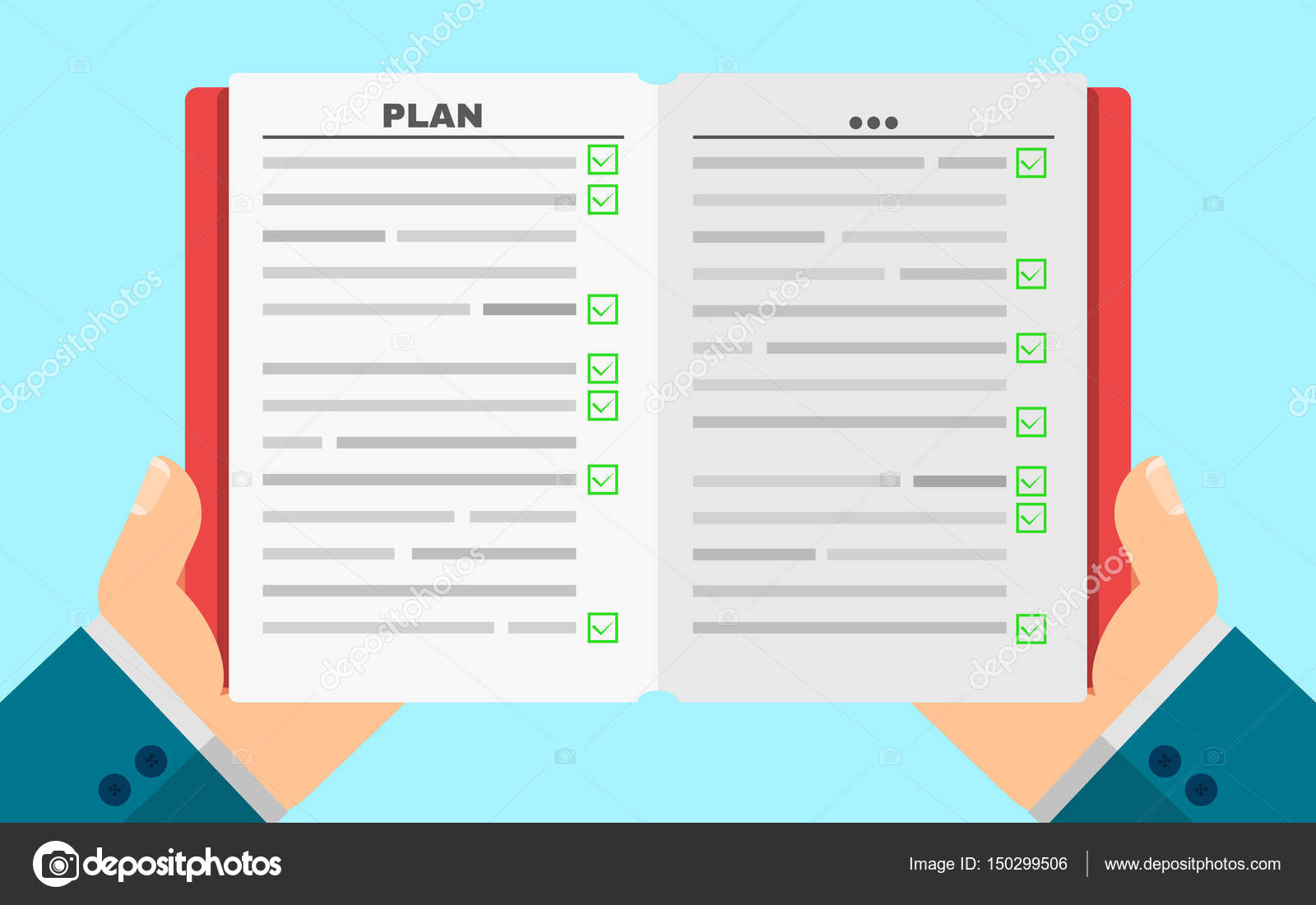 Daily business planner picture