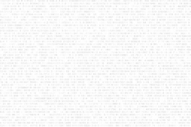 Fütüristik arka plan beyaz bir arka plan üzerinde siyah bir ikili kodundan. Web Programlama tasarım. Modern teknolojiler