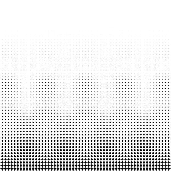 Efeito de meio-tom preto em um fundo branco. Padrão de pontos. Vetor —  Vetores de Stock