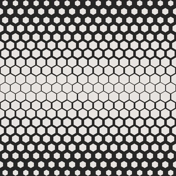 Αφηρημένη γεωμετρικό μοτίβο. Σχέδιο μόδας hipster εκτύπωση εξαγωνικό μοτίβο. Λευκό κηρήθρες σε σκούρο φόντο. Διάνυσμα. — Διανυσματικό Αρχείο