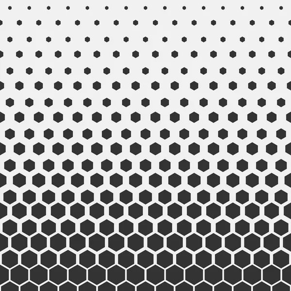 Modèle géométrique. Modèle hexagonal d'impression de conception de mode Hipster. Des nids d'abeilles noirs sur fond clair. Vecteur . — Image vectorielle