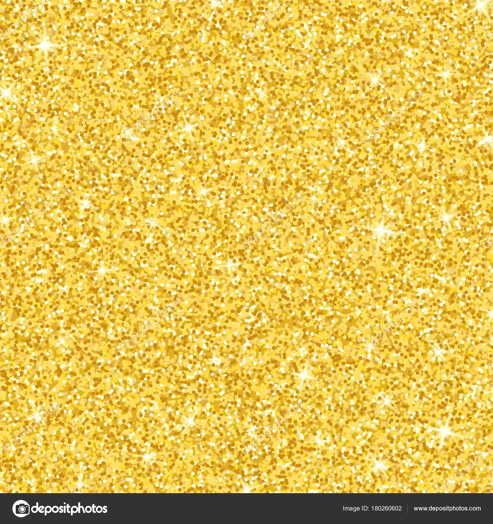 Luxury background of gold glitters. Gold dust sparkle. Gold texture for  your design. Small golden confetti. The golden glow. Vector illustration  Stock Vector