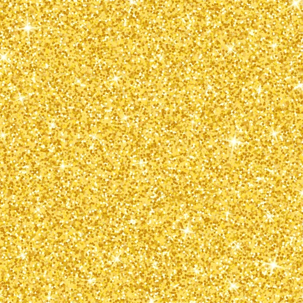 럭셔리 골드 빛나는의 배경입니다. 골드 더스트 스파클입니다. 디자인에 대 한 골드 텍스처입니다. 작은 황금 색종이. 황금 발광입니다. 벡터 — 스톡 벡터