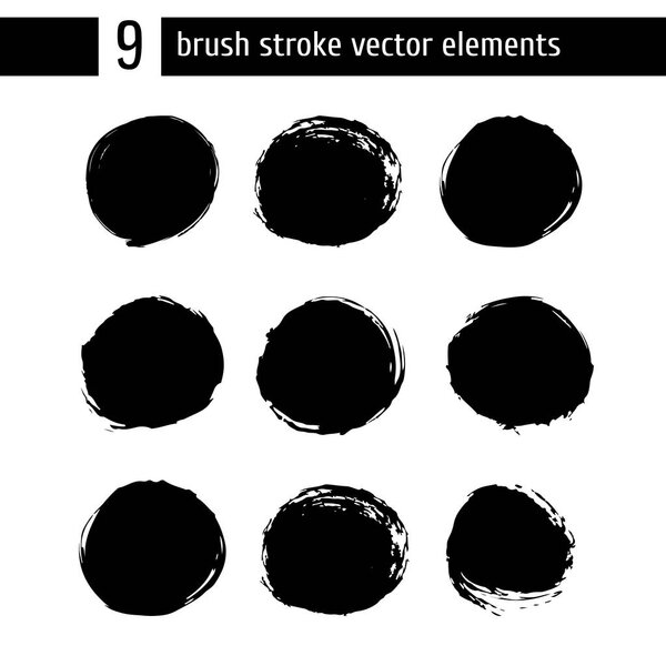 Векторная коллекция чернил и бручских кругов. Симпатичный фон и набор текстур
.