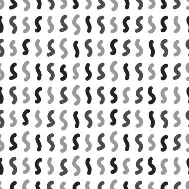 Benzersiz soyut desen bukleler. Zemin, ambalaj ve kumaş tasarım